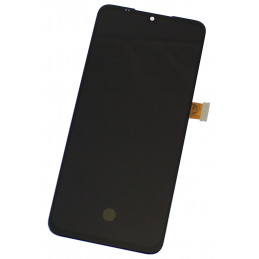 Przód Ekranu Zamiennik LG G8x Thinq Bez ramki Czarny