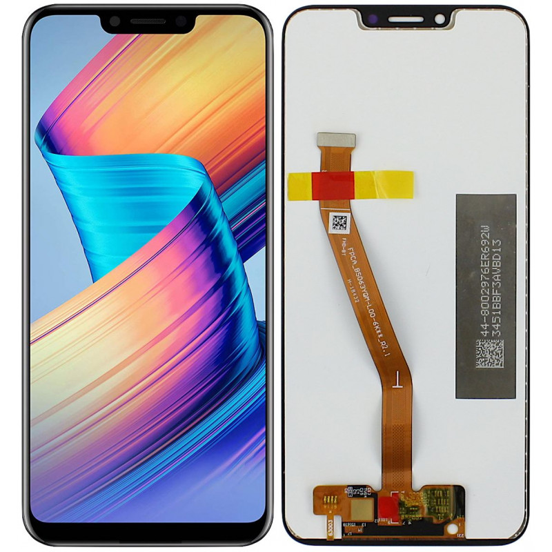 Przód i tył Wyświetlacza Zamiennik Huawei Honor Play Bez ramki Czarny
