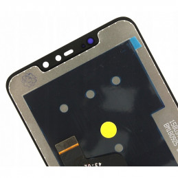 Góra tyłu LCD Zamiennik Xiaomi Redmi Note 6 / Note 6 Pro Bez ramki Czarny