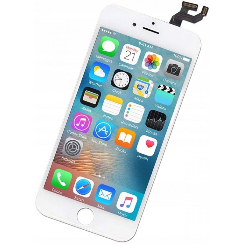Przód i tył Wyświetlacza Zamiennik iPhone 6s Z ramką biały