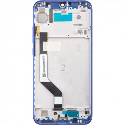 Tył Oryginalny Service Pack Xiaomi Note 7 Z ramką Niebieski
