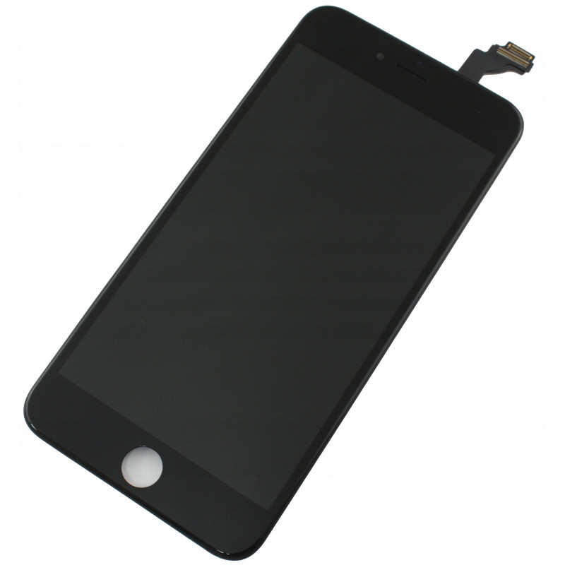Przód i tył Wyświetlacza Zamiennik iPhone 6 plus Z ramką Czarny