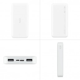 Xiaomi Redmi Power Bank Powerbank 20000 MAh 2xusb + Usb-c Xiaomi Redmi Power Bank Powerbank 20000 MAh 2xusb + Usb-c