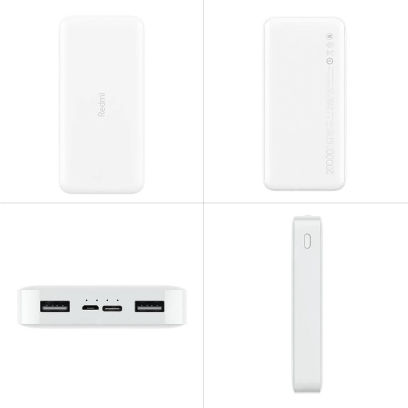 Xiaomi Redmi Power Bank Powerbank 20000 MAh 2xusb + Usb-c Xiaomi Redmi Power Bank Powerbank 20000 MAh 2xusb + Usb-c