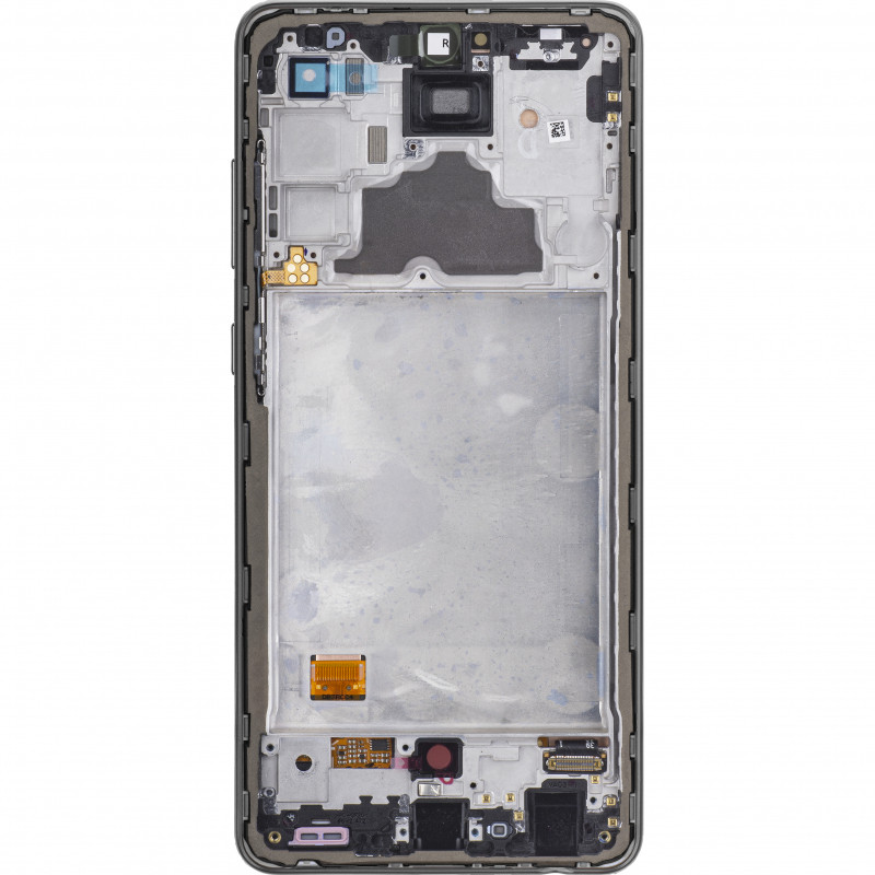 Tył Oryginalny Service Pack Samsung Galaxy A72 Z ramką Czarny Tył Oryginalny Service Pack Samsung Galaxy A72 Z ramką Czarny