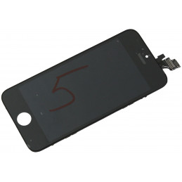 Góra tyłu LCD Zamiennik iPhone 5 Z ramką Czarny
