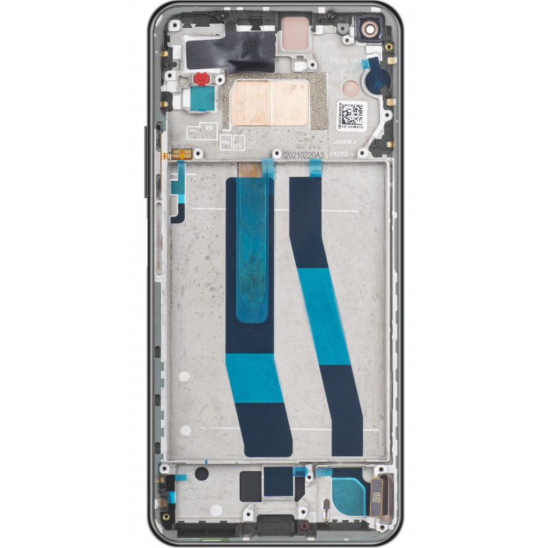 Tył Oryginalny Service Pack Xiaomi Mi 11 Lite Z ramką Czarny Tył Oryginalny Service Pack Xiaomi Mi 11 Lite Z ramką Czarny