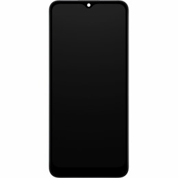 Przód Ekranu Oryginalny Service Pack Samsung Galaxy A02s Z ramką Czarny