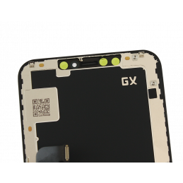 Góra tyłu LCD Zamiennik iPhone XS max Z ramką Czarny