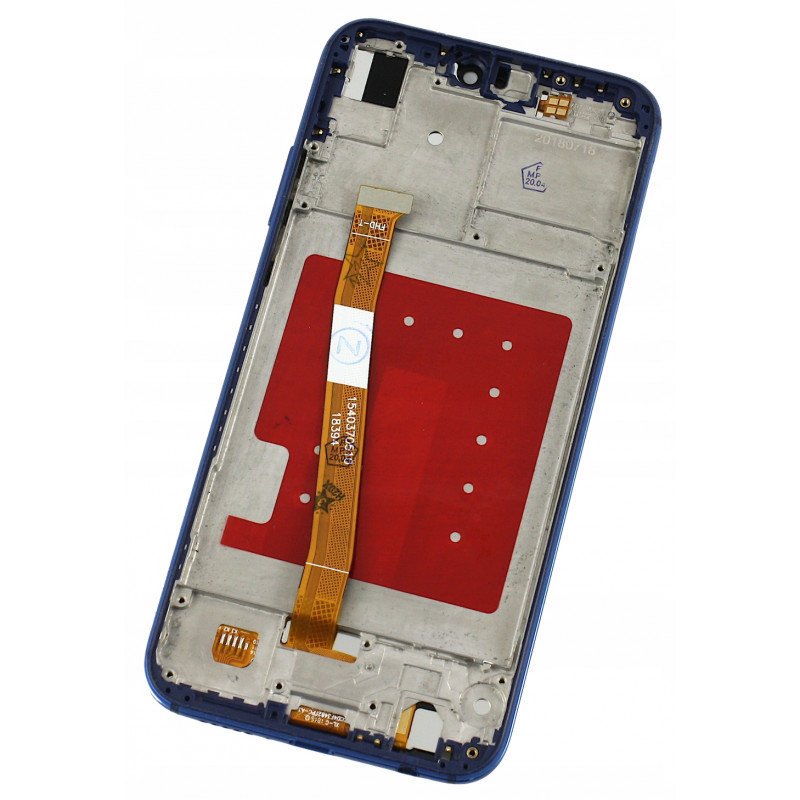 Tył Zamiennik Huawei P20 Lite Z ramką Niebieski Tył Zamiennik Huawei P20 Lite Z ramką Niebieski
