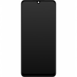 Przód Ekranu Oryginalny Service Pack Samsung Galaxy A22 4G Z ramką Czarny