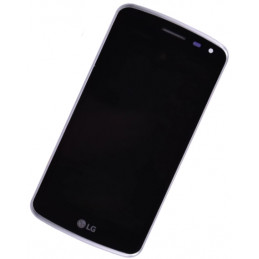 Przód Ekranu Zamiennik LG K5 X220 Z ramką Czarny