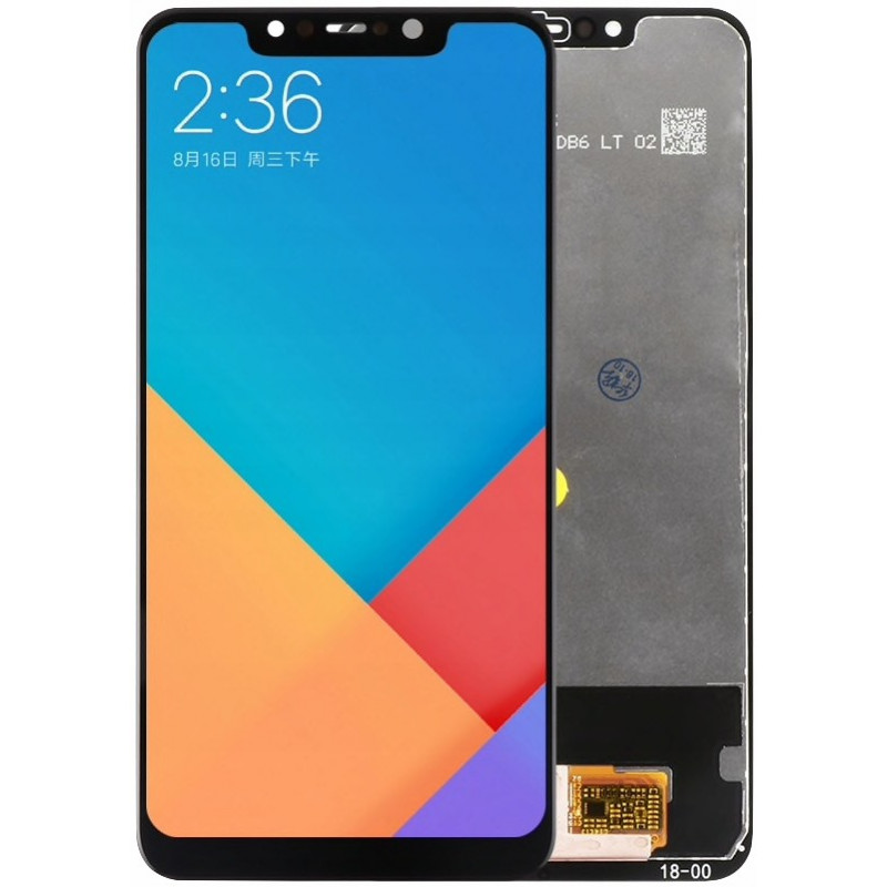Przód i tył Wyświetlacza Zamiennik Xiaomi Poco F1 Bez ramki Czarny