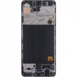 Tył Oryginalny Service Pack Samsung Galaxy A51 Z ramką Czarny