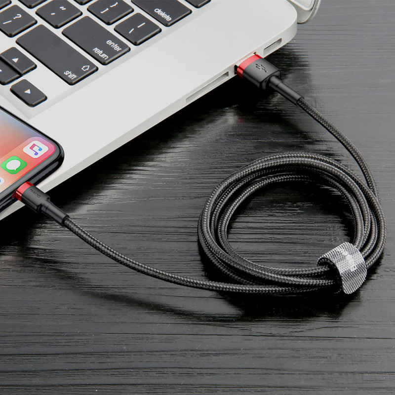 Baseus Kabel Do Iphone 13|12|11|Xs|Xr|X|8|7|6|5| 1m Baseus Kabel Do Iphone 13|12|11|Xs|Xr|X|8|7|6|5| 1m
