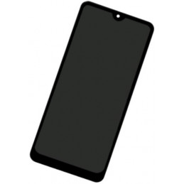 Przód Ekranu Zamiennik Samsung Galaxy A31 Z ramką Czarny