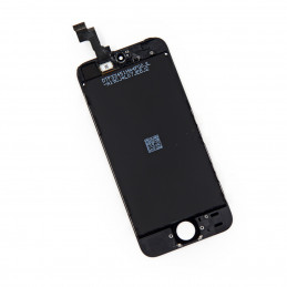 Góra tyłu LCD Zamiennik iPhone 5s /SE Z ramką Czarny