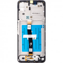 Tył Oryginalny Service Pack Samsung Galaxy A22 5G Z ramką Czarny