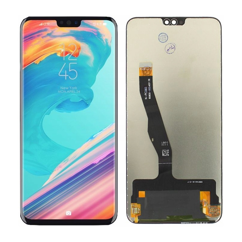 Przód i tył Wyświetlacza Zamiennik Huawei X JSN-L21 Bez ramki Czarny