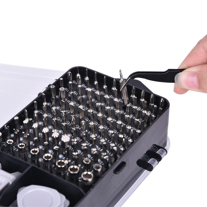 Narzędzia Zestaw Precyzyjnych Śrubokrętów 115w1 Torx Wkrętak Narzędzia Zestaw Precyzyjnych Śrubokrętów 115w1 Torx Wkrętak