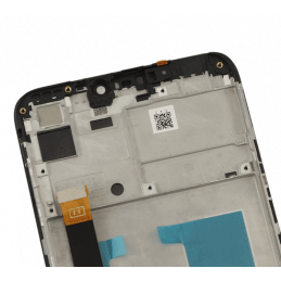 Góra tyłu LCD Zamiennik Asus Zenfone MAX M2 X01AD Z ramką Czarny