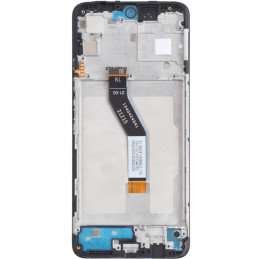 Tył Oryginalny Service Pack Xiaomi Poco M4 Pro 5g Z ramką Czarny
