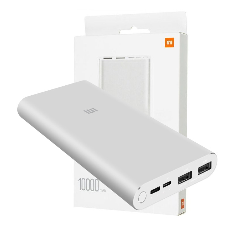 Powerbank Xiaomi Mi 3 18W Fast Charge 10000mAh Power Bank