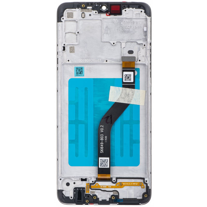 Tył Oryginalny Service Pack Samsung Galaxy A20s Z ramką Czarny Tył Oryginalny Service Pack Samsung Galaxy A20s Z ramką Czarny
