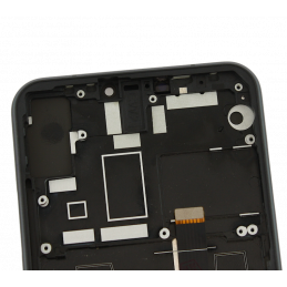 Góra tyłu LCD Zamiennik Asus ZenFone 5 / ZenFone 5Z Z ramką Czarny