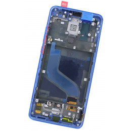 Tył Zamiennik Xiaomi Mi 9T Z ramką Niebieski
