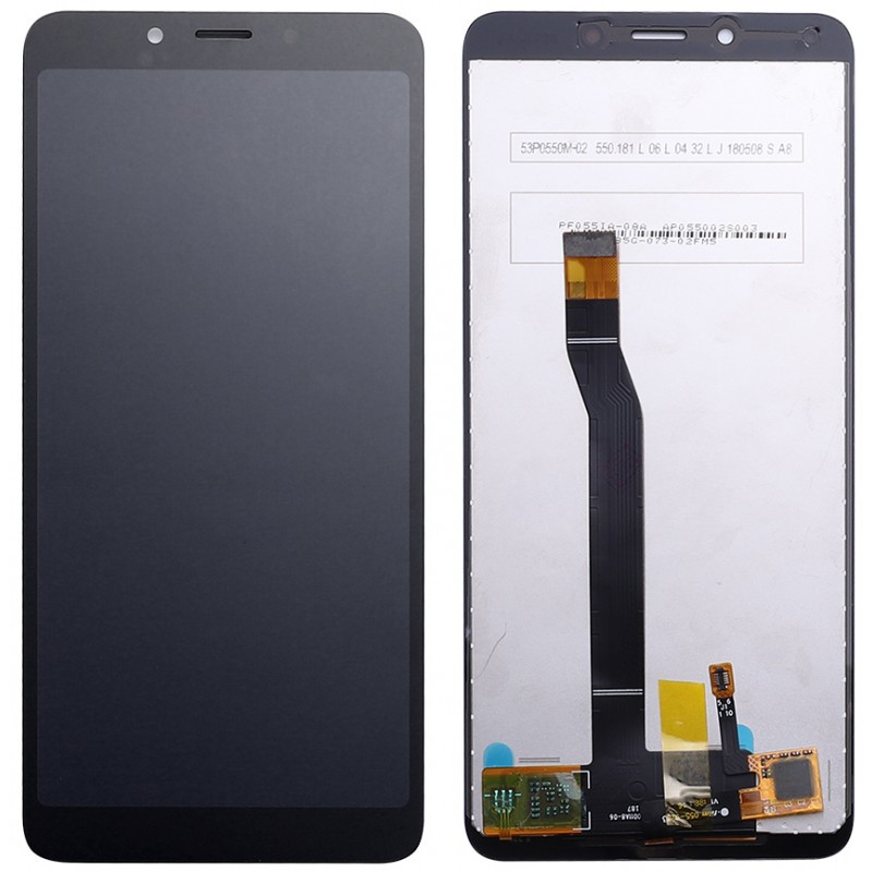 Przód i tył Wyświetlacza Zamiennik Xiaomi Redmi 6/6 Bez ramki Czarny