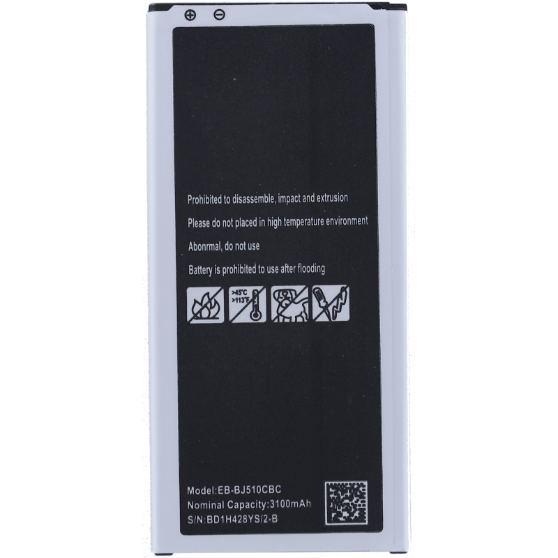 Przód Baterii Zamiennik Samsung J5 2016 J510 BJ510CBE 3100 mAh