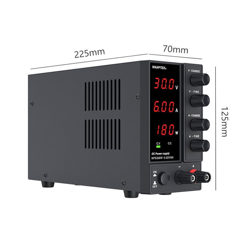 Zasilacz Laboratoryjny Wanptek Nps306w 0-30V 6A Zasilacz Laboratoryjny Wanptek Nps306w 0-30V 6A