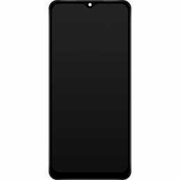 Przód Ekranu Oryginalny Service Pack Samsung Galaxy a12 Z ramką Czarny