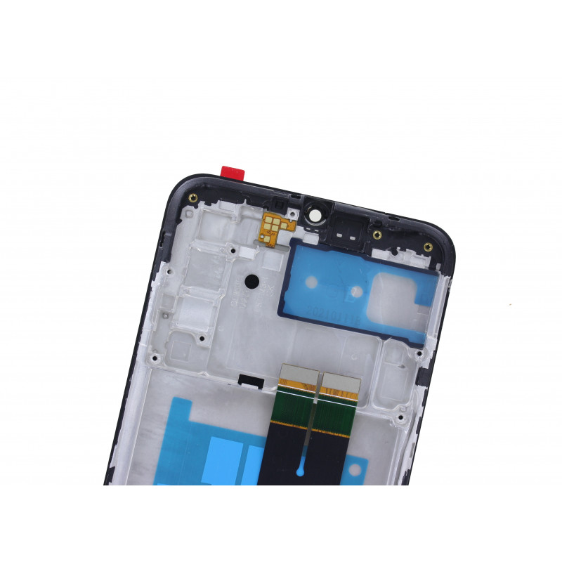 Góra tyłu LCD Zamiennik Samsung Galaxy A02s Z ramką Czarny Góra tyłu LCD Zamiennik Samsung Galaxy A02s Z ramką Czarny