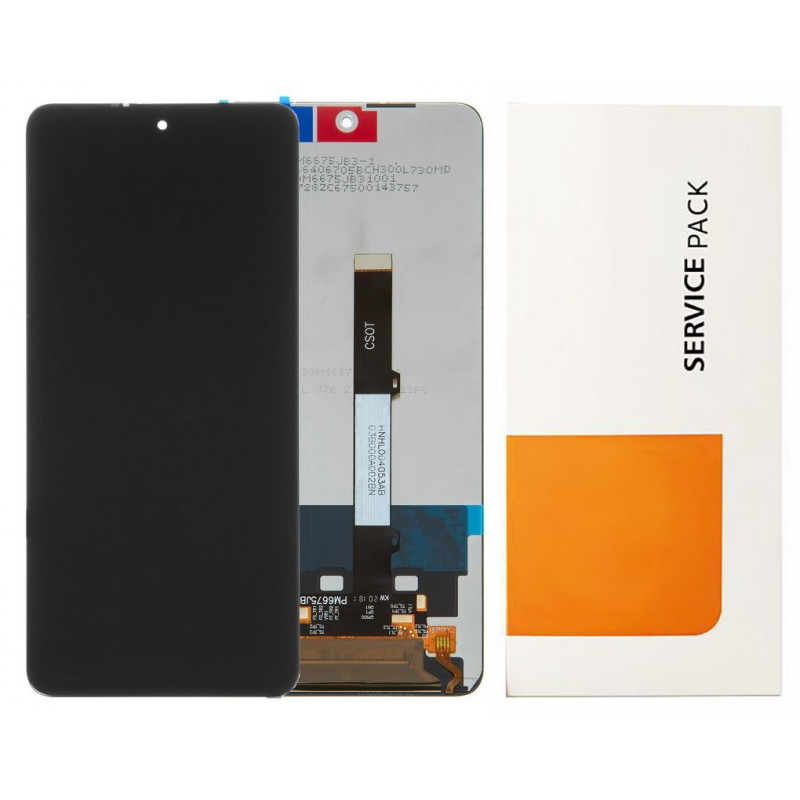 Przód i tył Wyświetlacza Oryginalny OEM Xiaomi Poco X3 pro Bez ramki Czarny