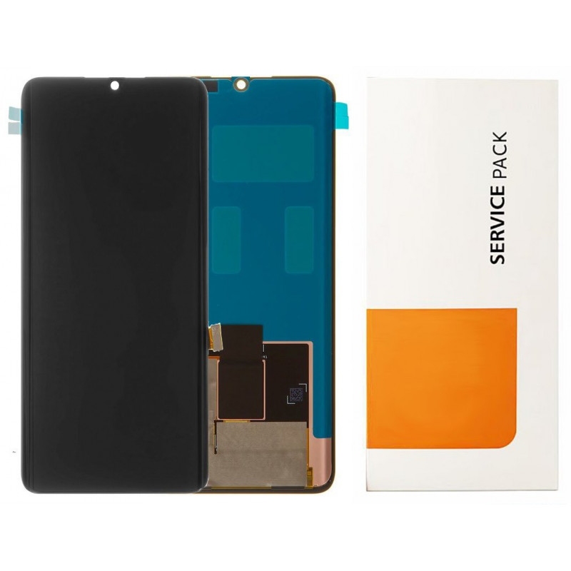 Przód i tył Wyświetlacza Oryginalny OEM Xiaomi Note 10T Lite Bez ramki Czarny
