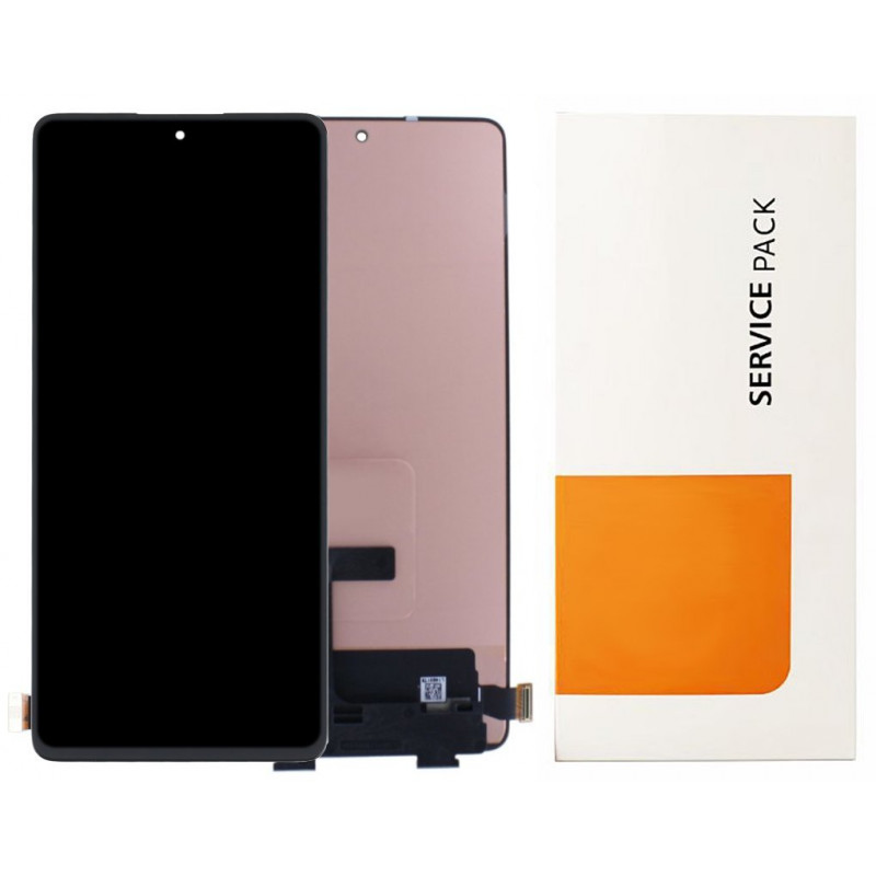 Przód i tył Wyświetlacza Oryginalny OEM Xiaomi 11t Pro Bez ramki Czarny
