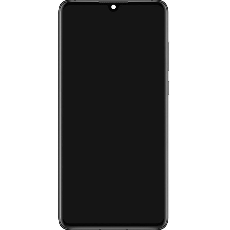 Przód Ekranu Oryginalny Service Pack Huawei P30 Lite Z ramką Czarny Przód Ekranu Oryginalny Service Pack Huawei P30 Lite Z ramką Czarny