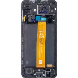 Tył Oryginalny Service Pack Samsung Galaxy A12 A127 Z ramką Czarny