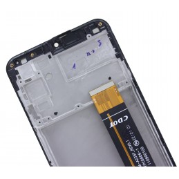 Góra tyłu LCD Zamiennik Samsung Galaxy A23 4G Z ramką Czarny