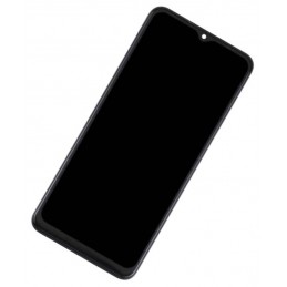 Przód Ekranu Zamiennik Samsung Galaxy A22 5G Z ramką Czarny
