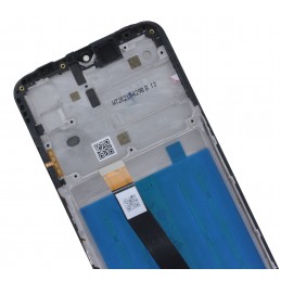 Góra tyłu LCD Zamiennik Samsung Galaxy A22 5G Z ramką Czarny