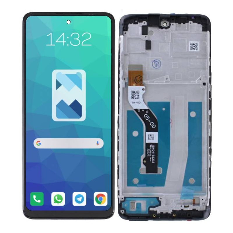 Przód i tył Wyświetlacza Zamiennik Motorola G60s