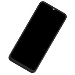 Przód Ekranu Zamiennik Motorola G8 Power Lite Z ramką Czarny