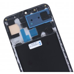 Góra tyłu LCD Zamiennik Samsung Galaxy A70 Z ramką Czarny