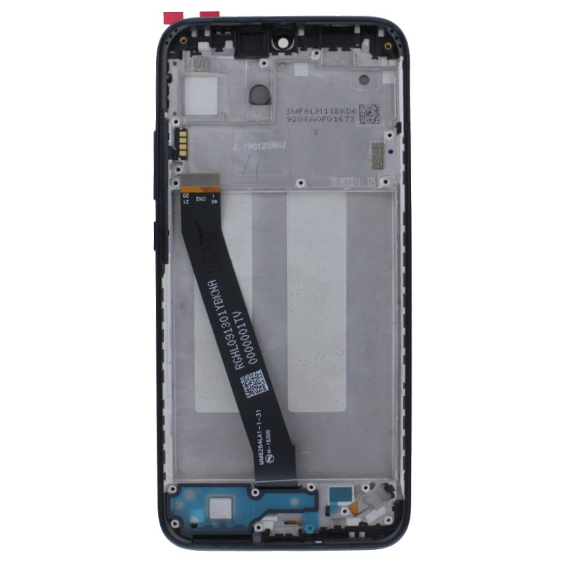 Tył Oryginalny OEM Xiaomi Redmi 7 Z ramką Czarny Tył Oryginalny OEM Xiaomi Redmi 7 Z ramką Czarny