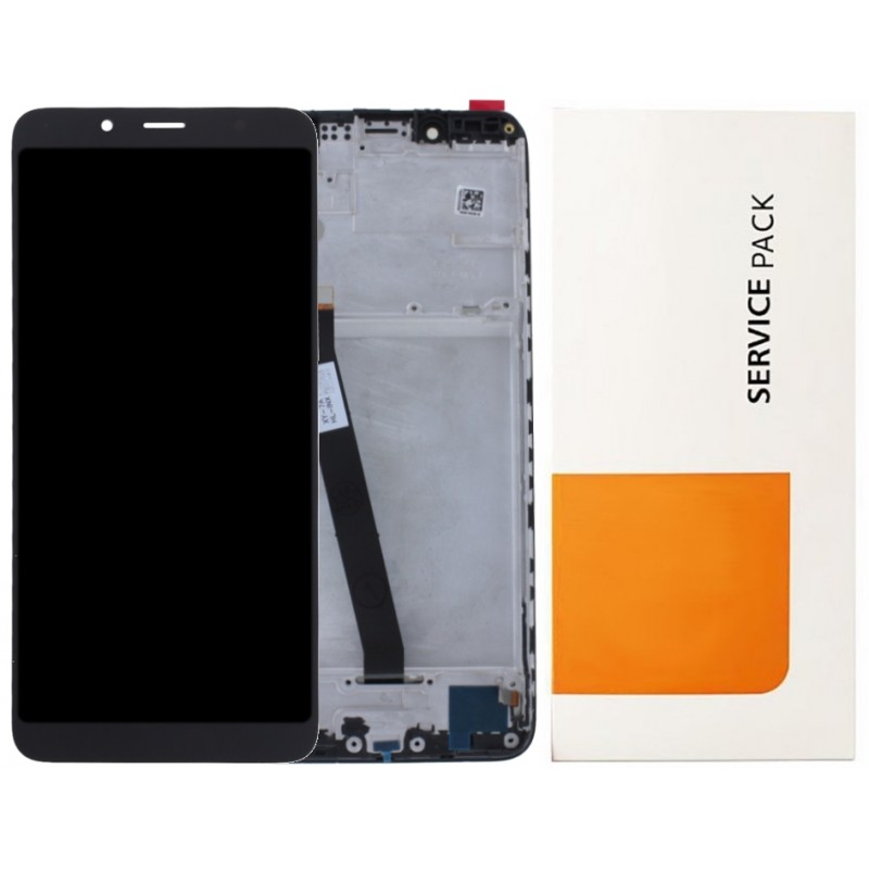 Przód i tył Wyświetlacza Oryginalny OEM Xiaomi Redmi 7a Z ramką Czarny Przód i tył Wyświetlacza Oryginalny OEM Xiaomi Redmi 7a Z ramką Czarny