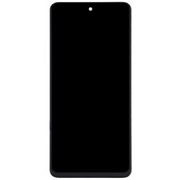 Przód Ekranu Oryginalny OEM Xiaomi Redmi Note 9 Pro Z ramką Czarny