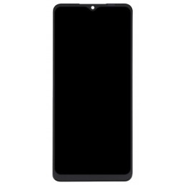Przód Ekranu Oryginalny OEM Samsung Galaxy A02 Z ramką Czarny